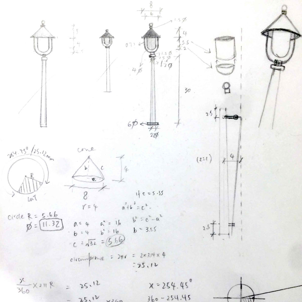 Lamp Post Pin