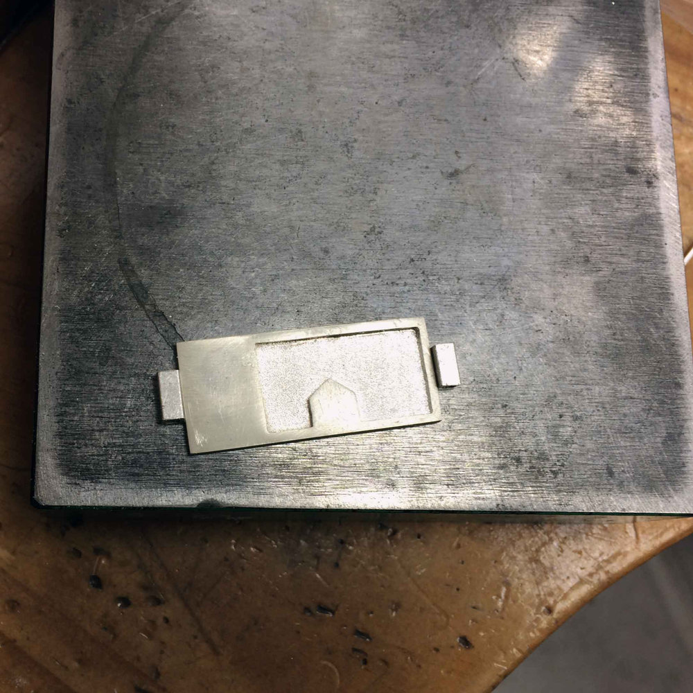 House Under Starry Night Pendant